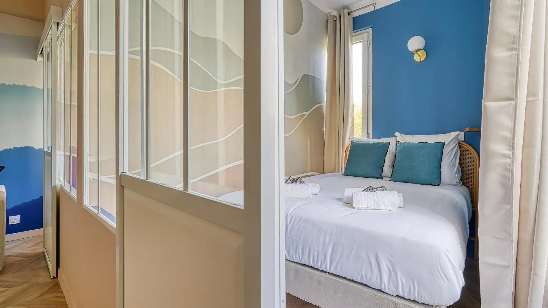 Studio Climatise Au Calme - Proche Batignolles Paris