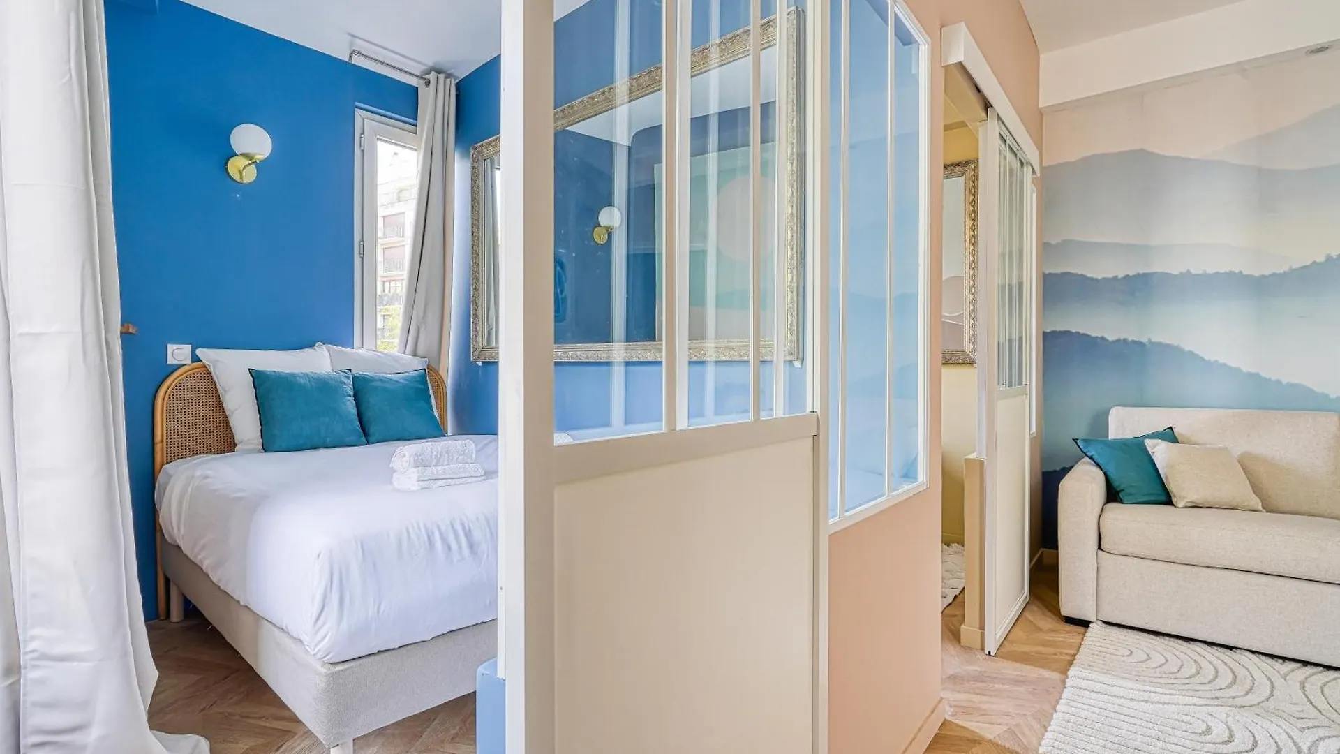 Studio Climatise Au Calme - Proche Batignolles Paris Lejlighed