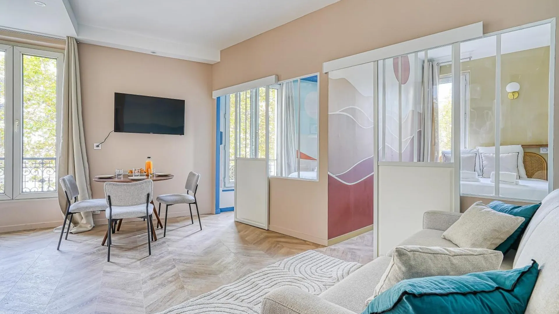 Studio Climatise Au Calme - Proche Batignolles Paris