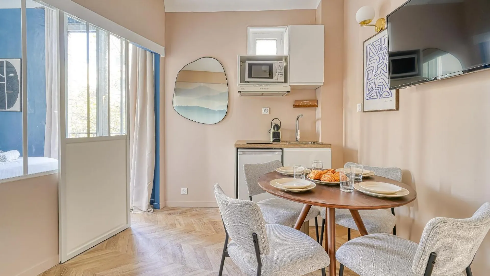 Studio Climatise Au Calme - Proche Batignolles Paris 0*,