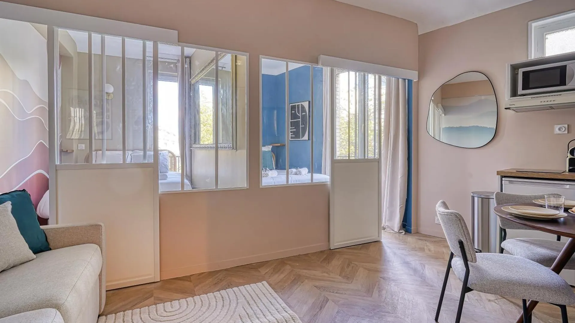 Studio Climatise Au Calme - Proche Batignolles Paris Apartment