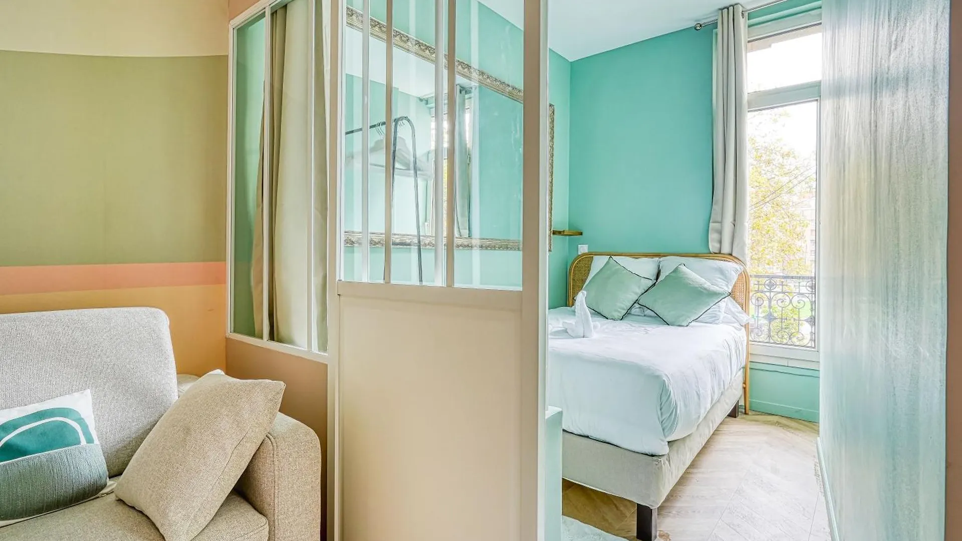 Studio Climatise Au Calme - Proche Batignolles Paris